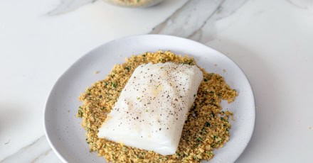 Wild herb crusted toothfish with roast tomato sauce - Step 3