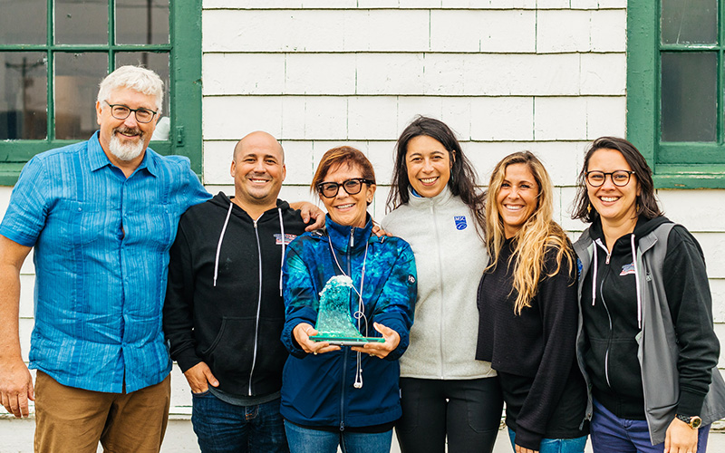 group shot, AAFA Ocean Champion Award