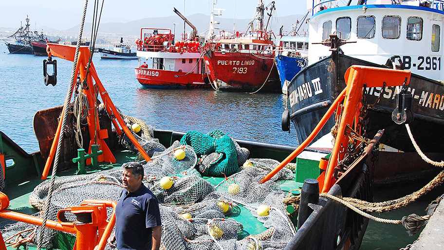 Krebsfischerei in Chile