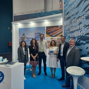 La oficina de España y Portugal de Marine Stewardship Council (MSC) en CONXEMAR 2023.