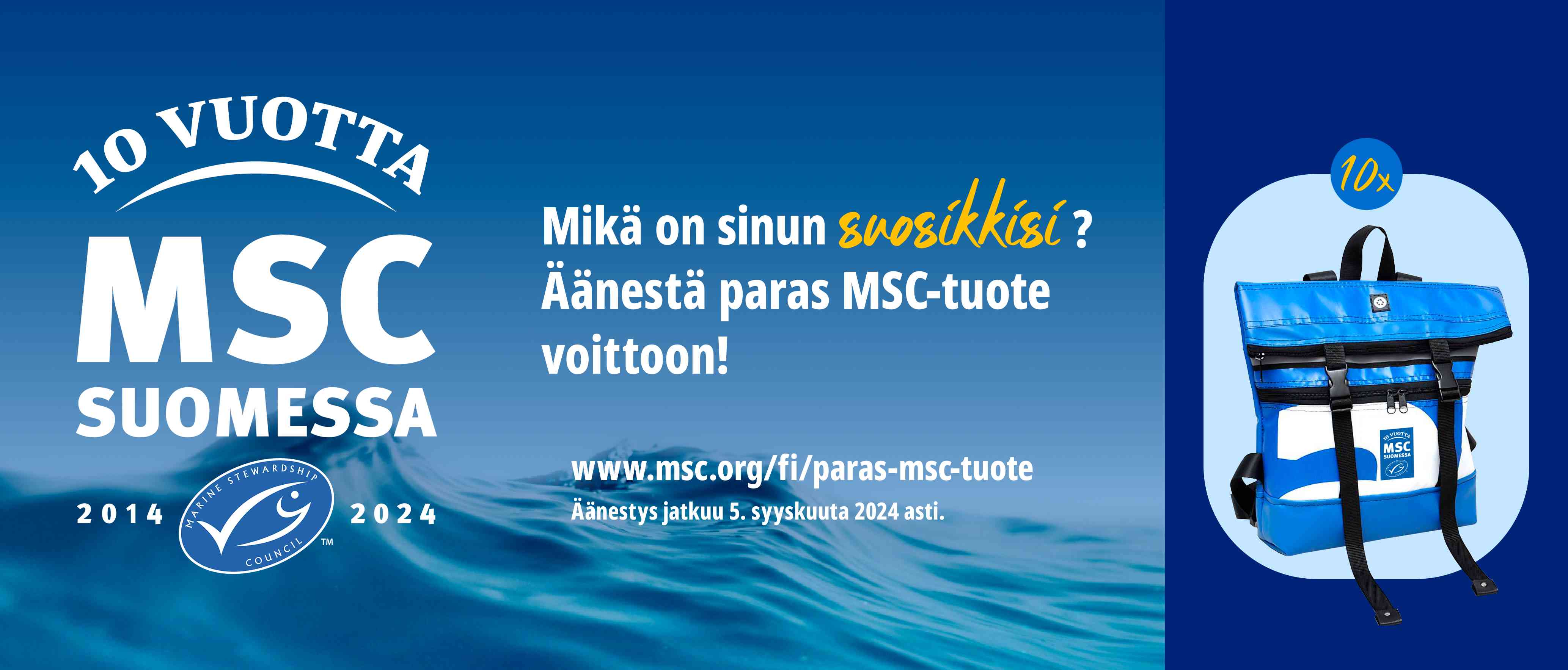 Paras MSC-tuote 2024 kisa on käynnissä