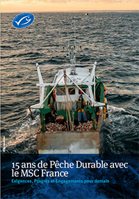 rapport 15 ans de pêche durable avec le MSC France