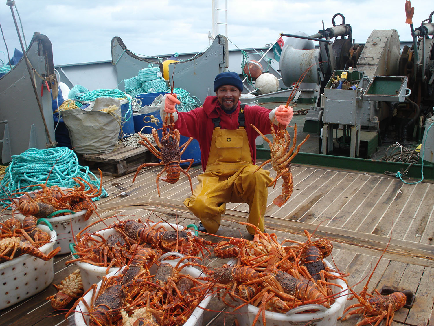 pêche à la langouste