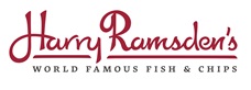 Harry Ramsden logo in red