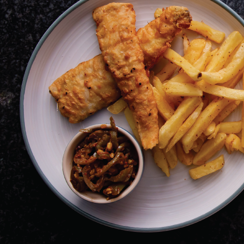 Icelandic fish and 'chips' recipe