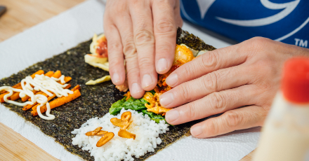 Tuna Gimbap Sandwich