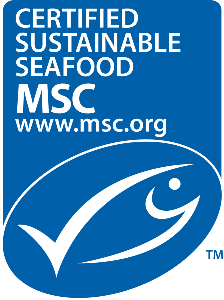 MSC certified sustainable seafood label