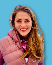 Portrait of Sarah Baker smiling at camera