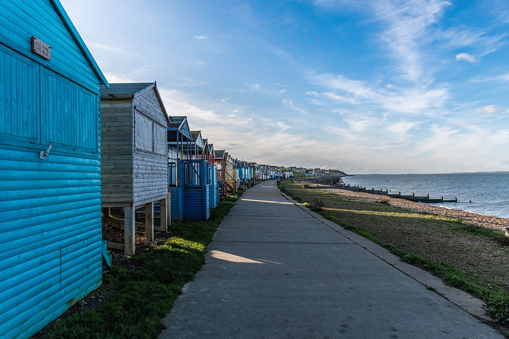 Whitstable beach front