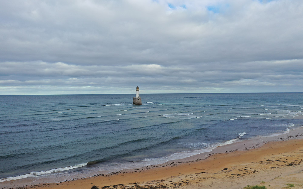 Lighthouse at Rattray Peterhead